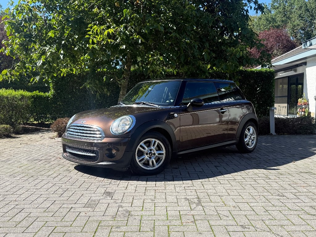 Mini Cooper Automaat 116.330 km – Garantie, Autos, Cuir, Entreprise, Capteur de stationnement, Noir
