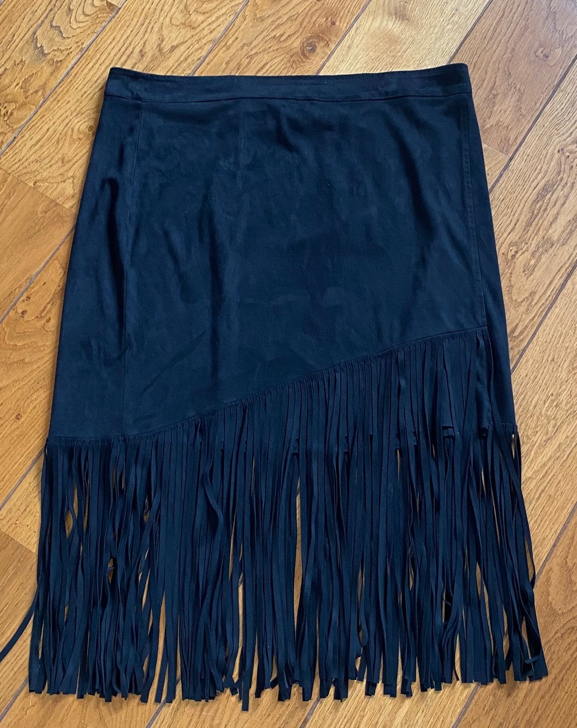 Zwarte indianen rok MS mode dames maat 48, Kleding | Dames, Grote Maten, Verzenden, Zo goed als nieuw, Rok