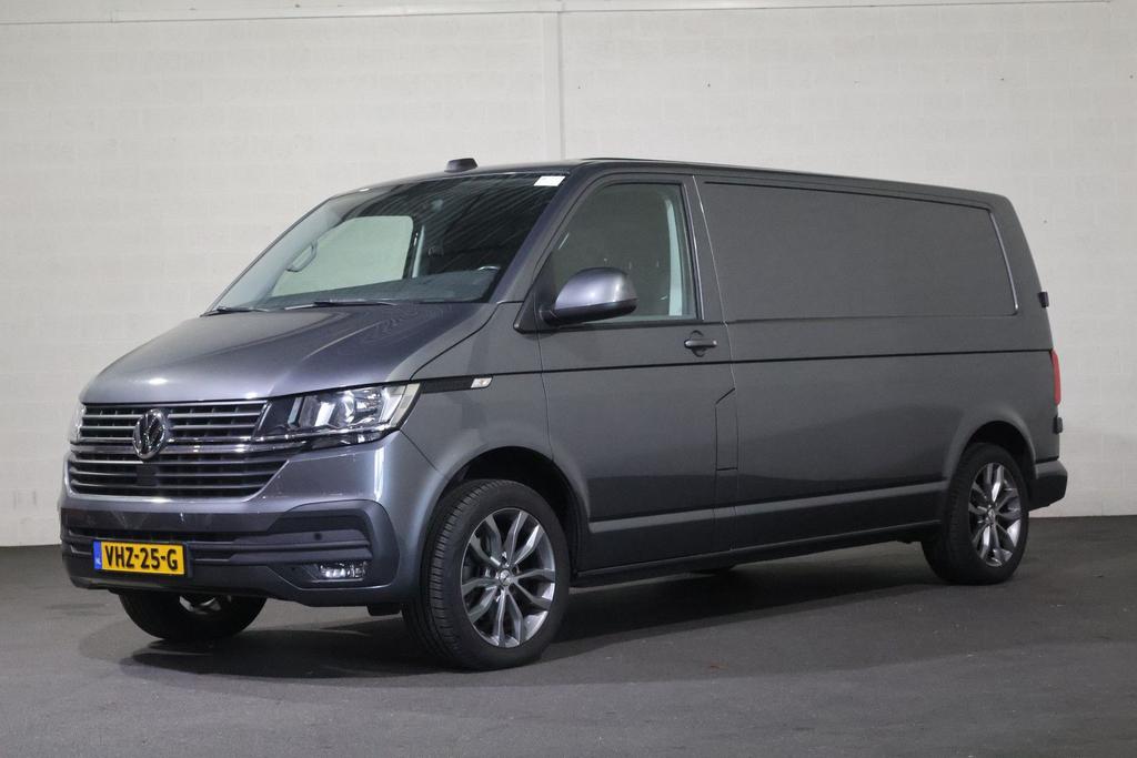 Volkswagen Transporter 2.0 TDI L2 H1 150pk Airco Navigatie C, Auto's, 199 g/km, Parkeersensor, Zilver of Grijs, Te koop