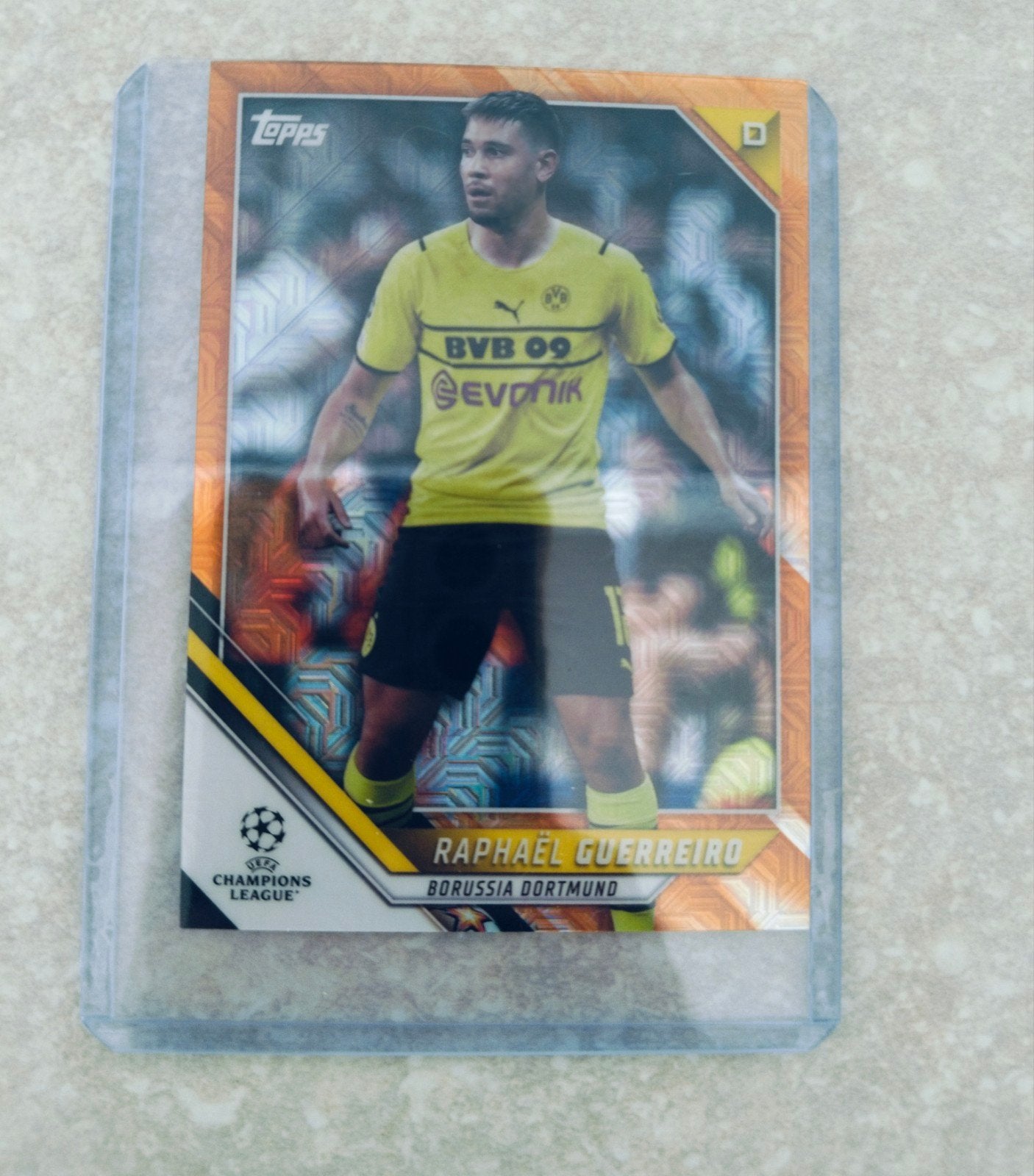 topps CL 2021-2022 Japan edition Raphaël Guerreiro Dortmund, Enlèvement ou Envoi