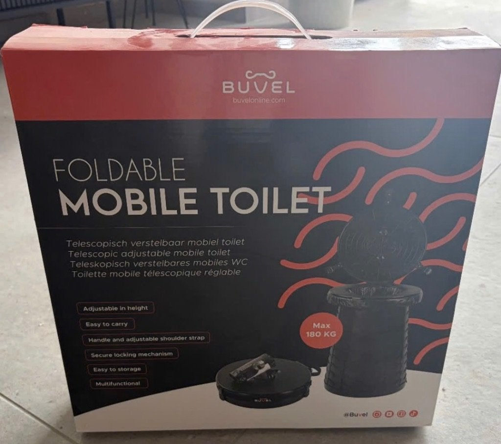 Opbouwbaar camping toilet, Enlèvement ou Envoi, Neuf