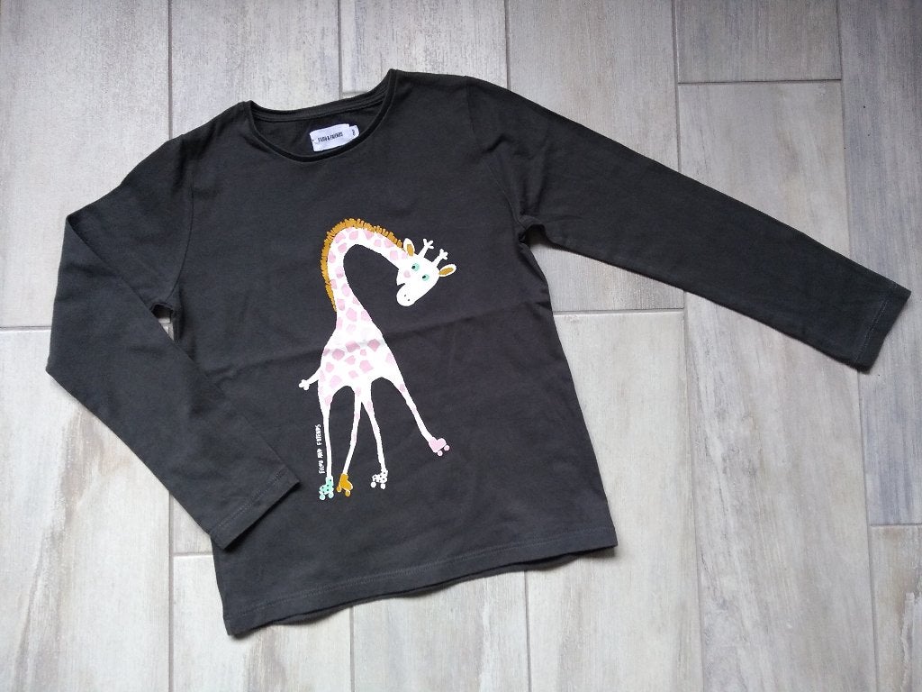 ✿ M128 - Longsleeve filou & friends, Enlèvement ou Envoi, Chemise ou À manches longues, Comme neuf, Fille