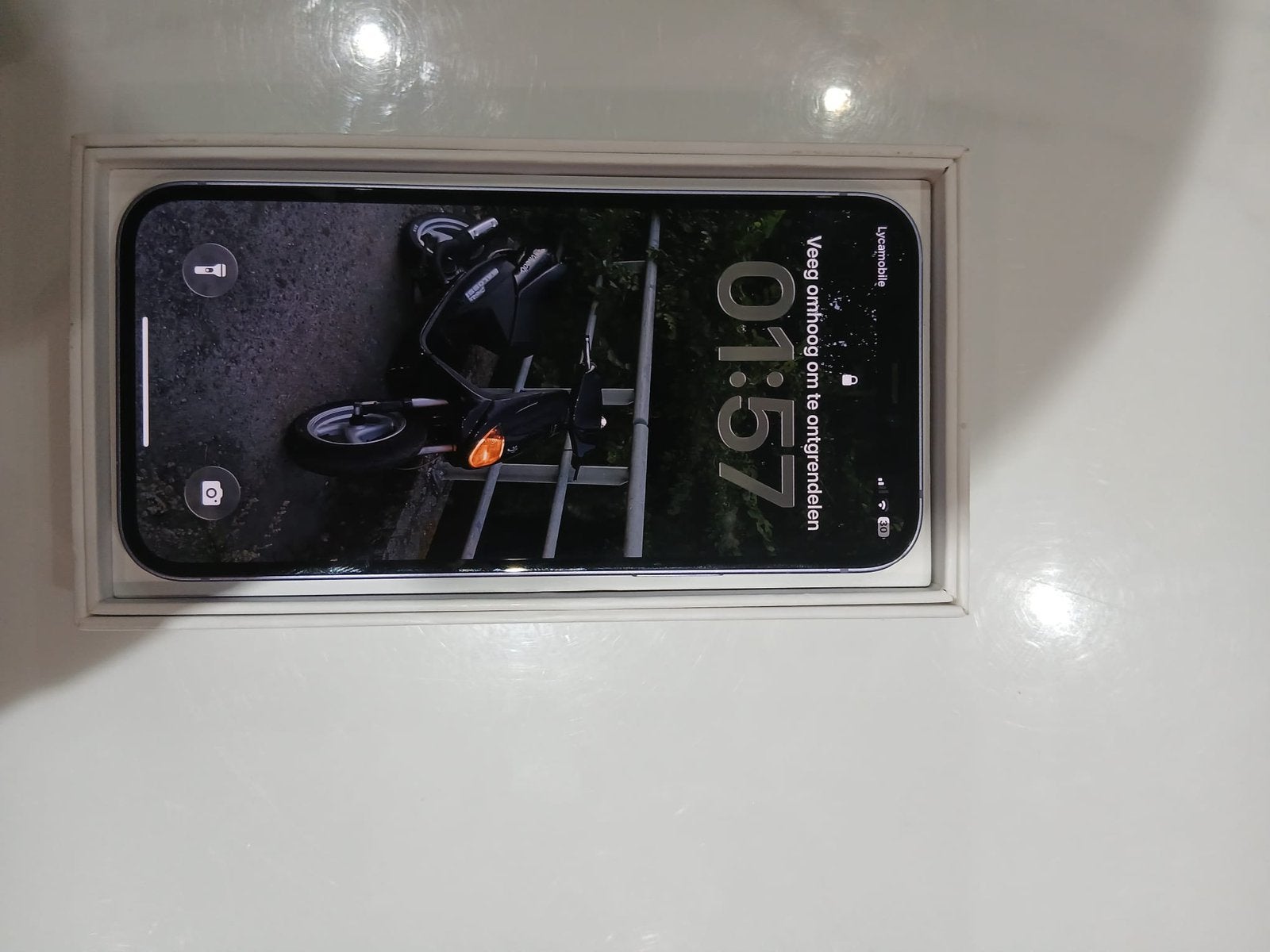 Iphone 12 128gb, Telecommunicatie, Ophalen, 80 %, Paars, IPhone 12