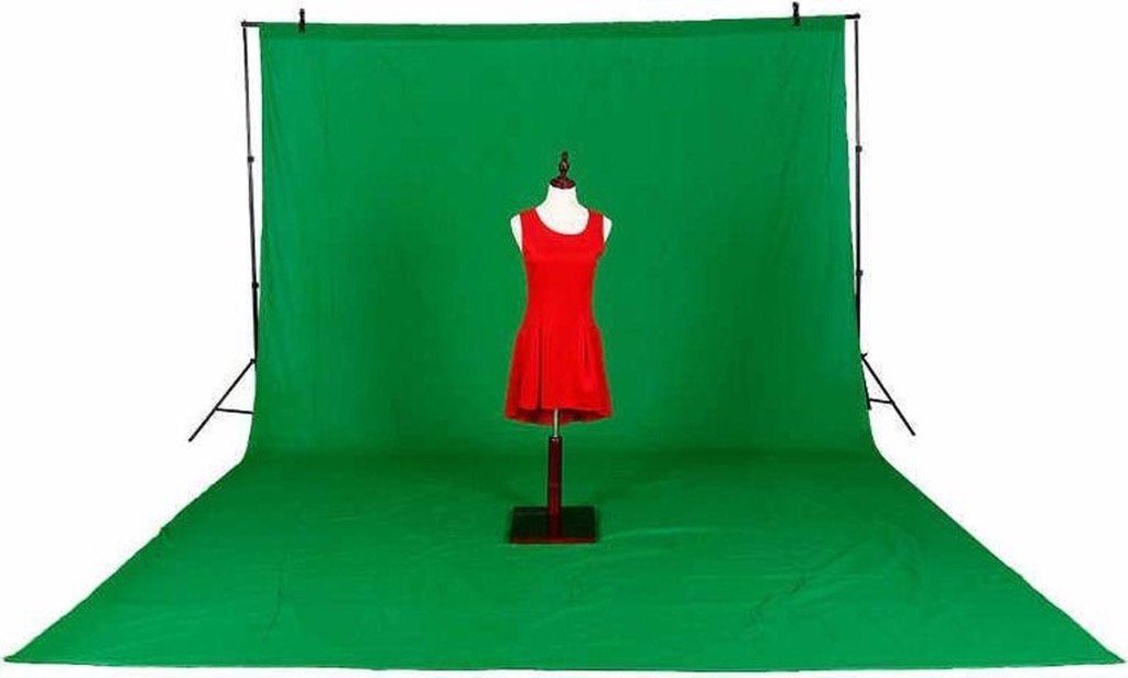 Achtergrond Doek 4x6m Chromakey Groen van Bresser, Audio, Tv en Foto, Fotografie | Fotostudio en Toebehoren, Nieuw, Achtergrond