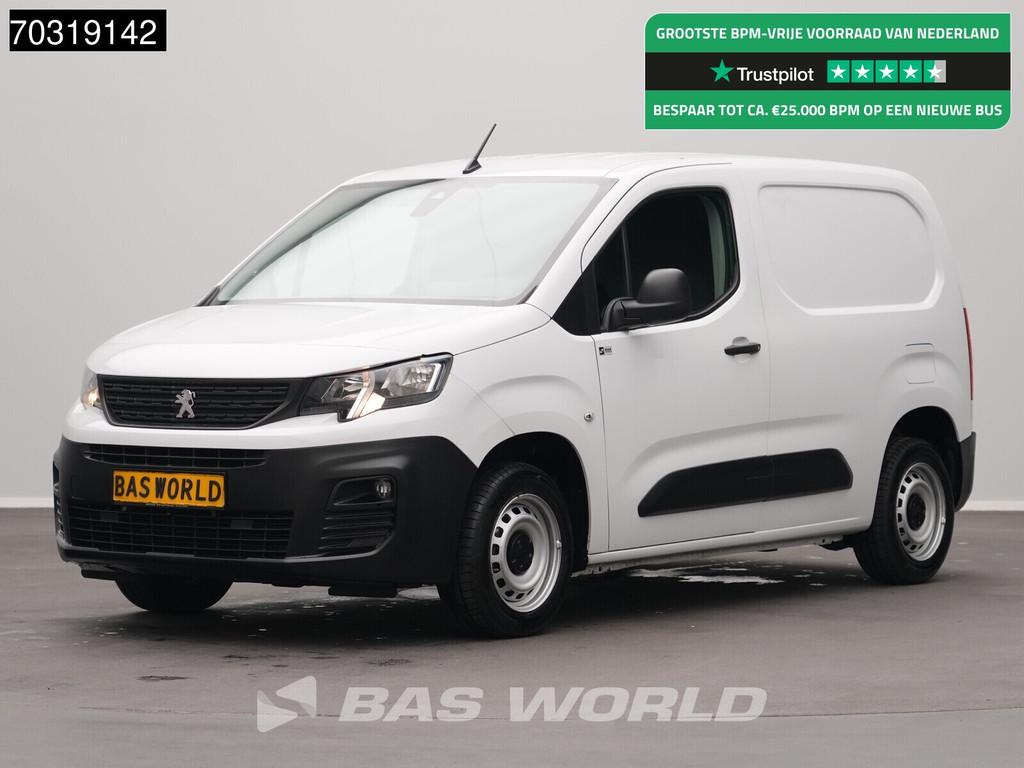 Peugeot Partner 110pk Benzine L1H1 Navi Airco Cruise Parkeer, Auto's, Bestelwagens en Lichte vracht, Bedrijf, Te koop, Achteruitrijcamera