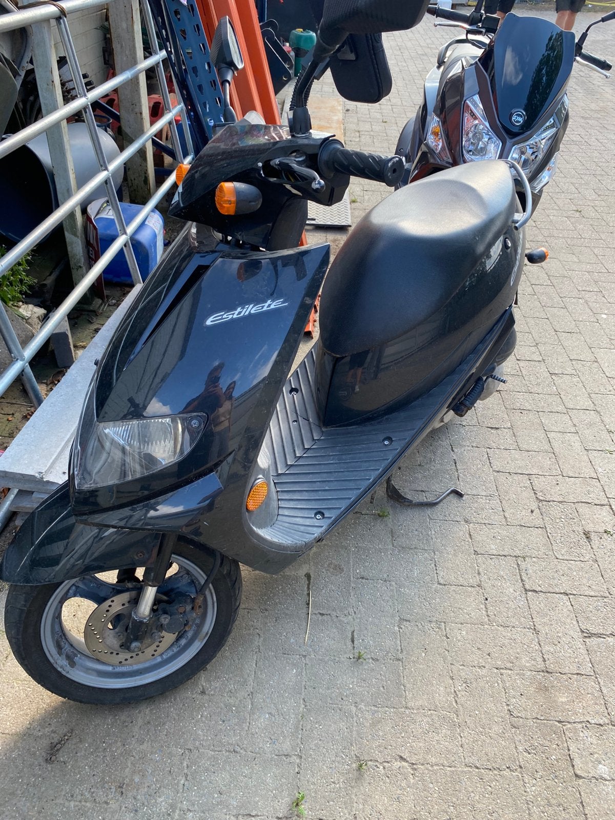 Brommer  Suzuki estelite, Ophalen, Zo goed als nieuw