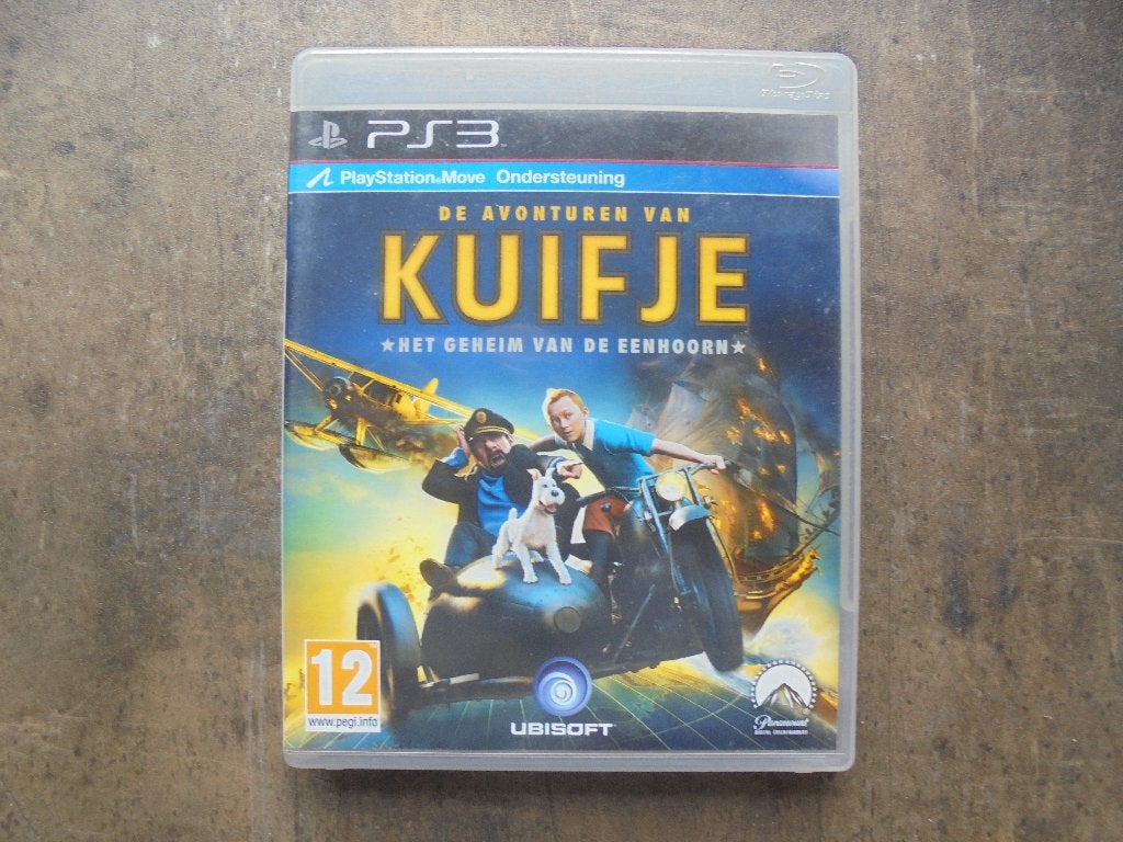De Avonturen Van Kuifje voor PS3 (zie foto's), Games en Spelcomputers, Avontuur en Actie, Gebruikt, 1 speler, Ophalen of Verzenden