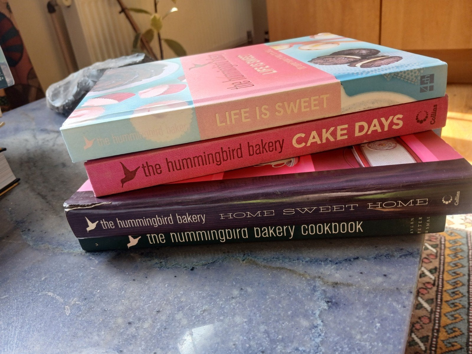 Set vier bakboeken The hummingbird Bakery, Ophalen of Verzenden
