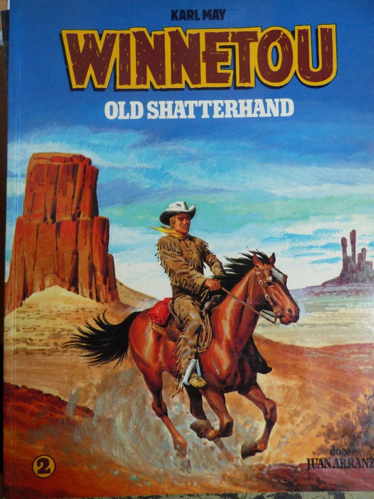 winnetou ,  old shatterhand  , softcover, Livres, BD, Enlèvement ou Envoi