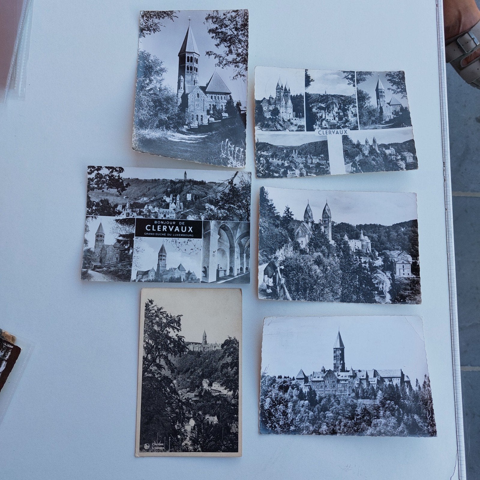 lot van 6  oude postkaarten van Clervaux (Luxemburg), Verzamelen, Ophalen of Verzenden