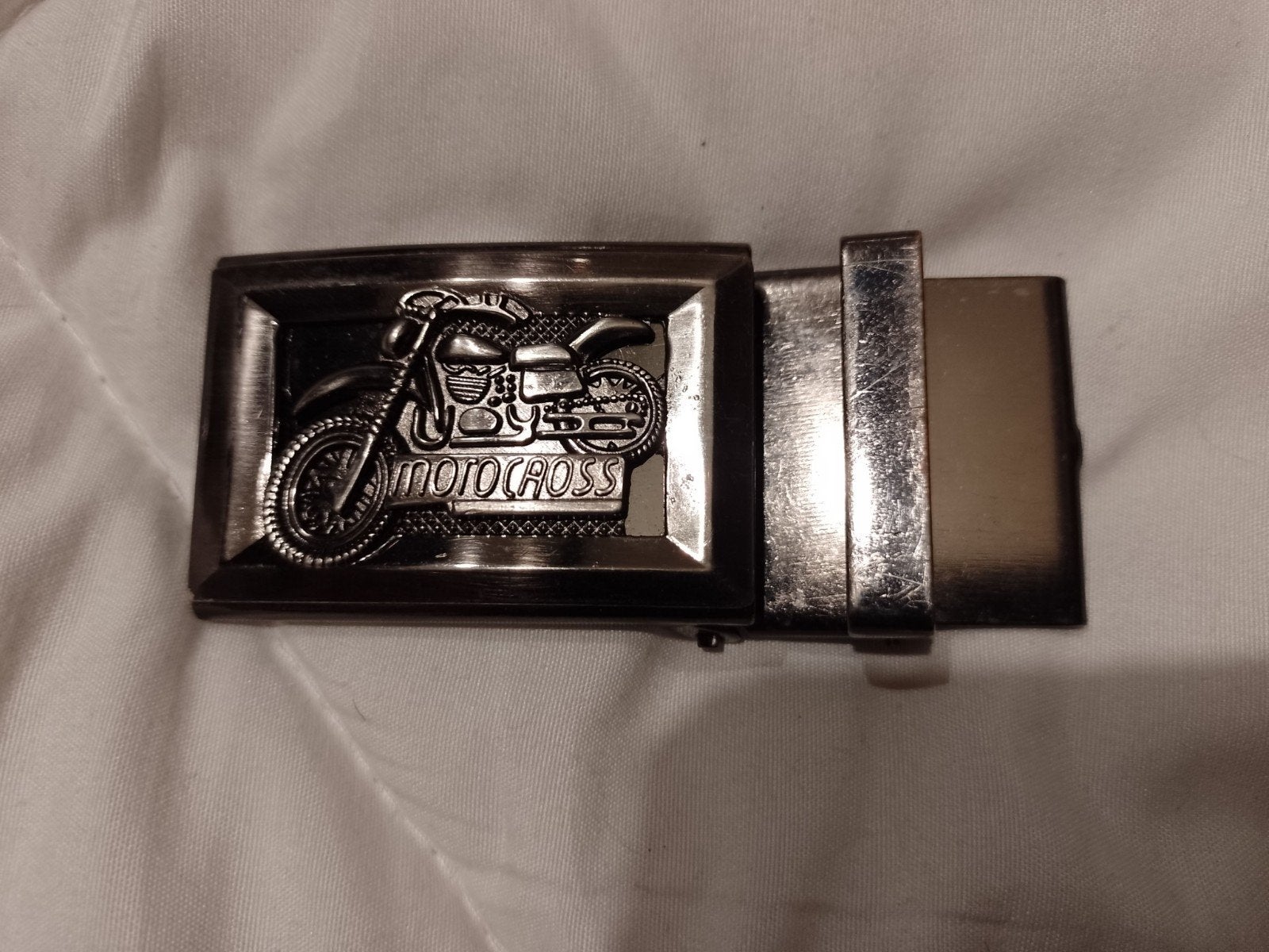 A vendre boucle de ceinture déco moto, Enlèvement ou Envoi, Comme neuf, Ceinture