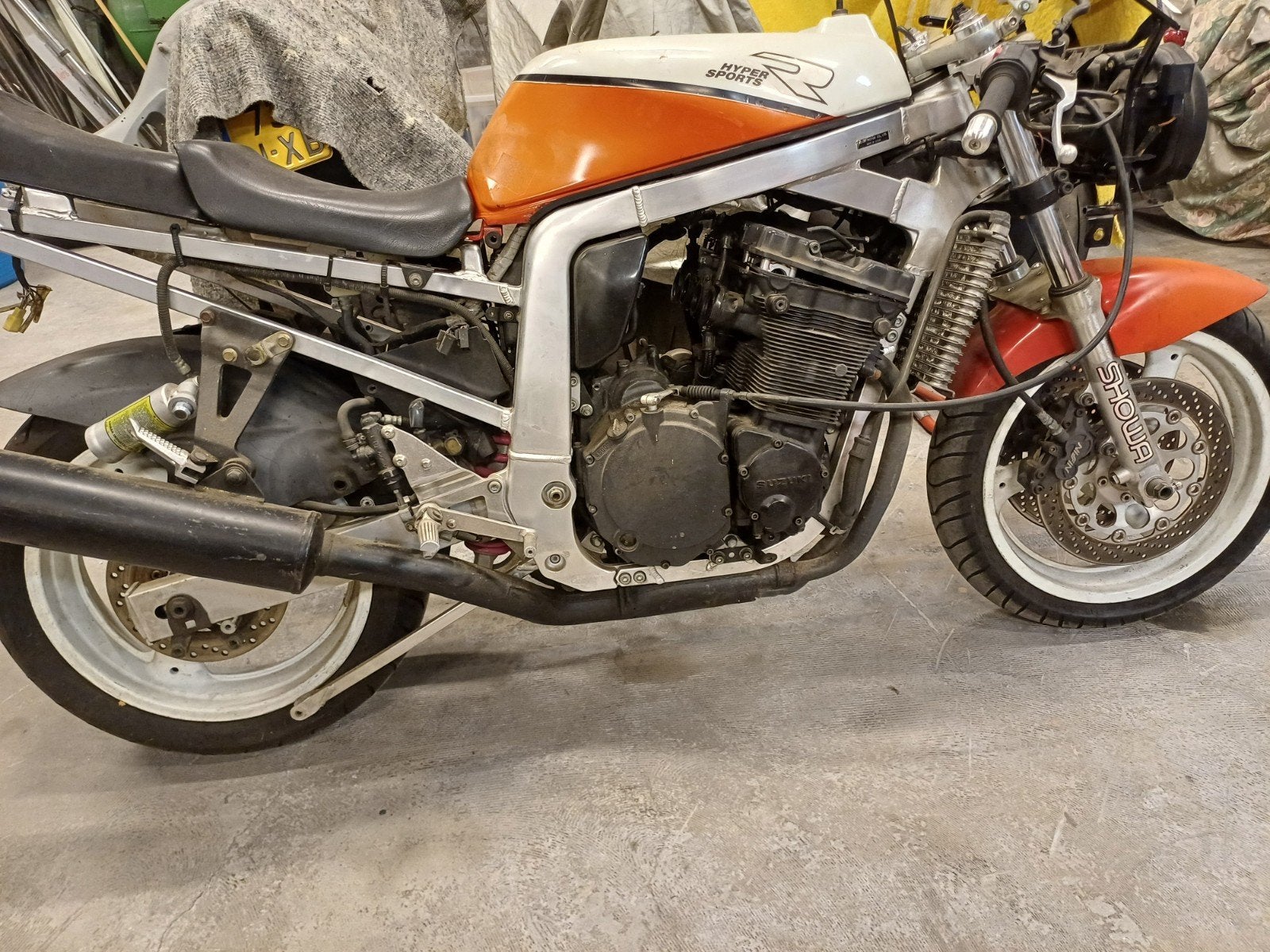 Suzuki gsxr750 onderdelen 1988 1989 slingshot, Motoren, Ophalen