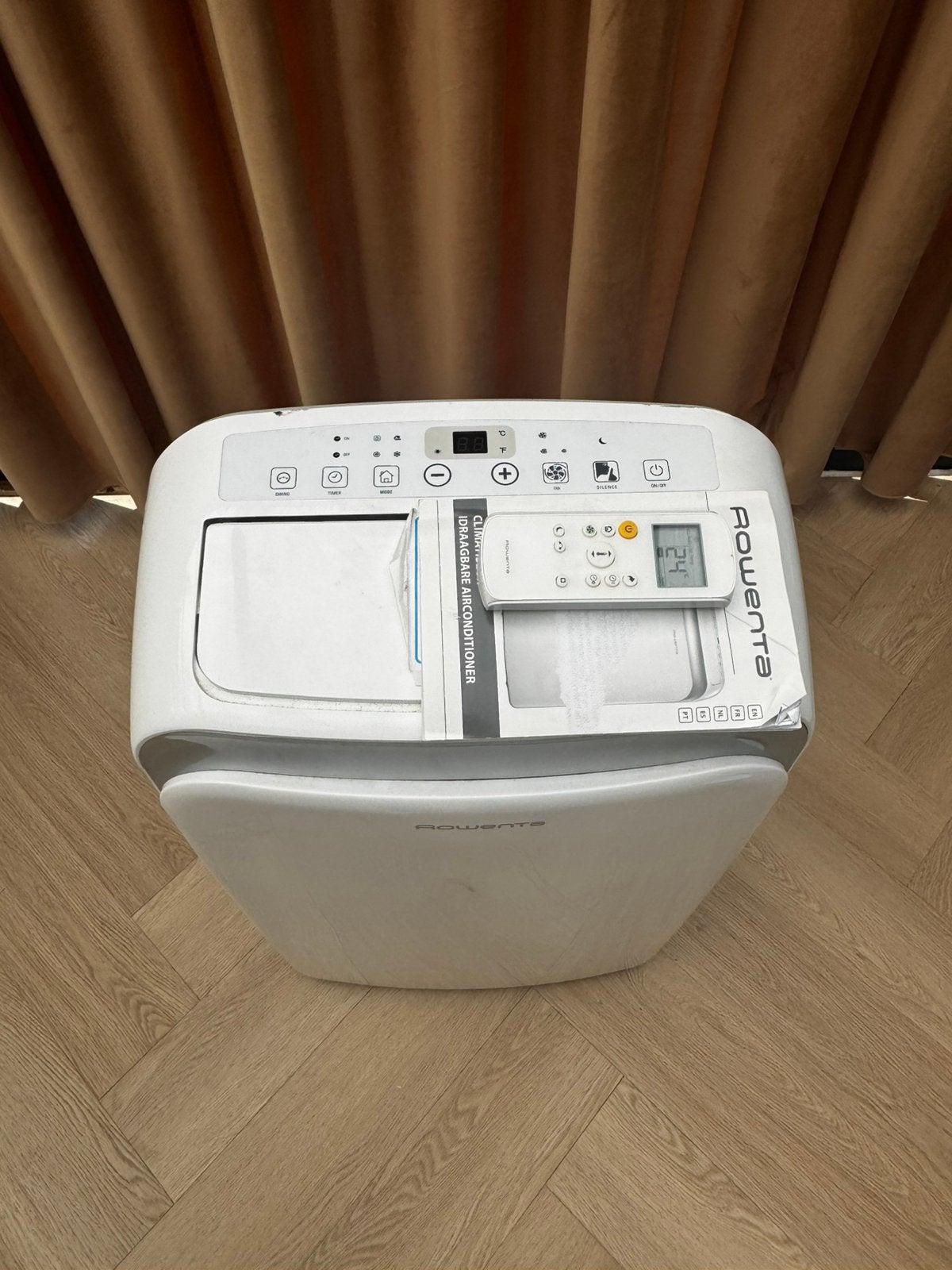 ️ Climatiseur mobile Rowenta 12 000 BTU -, Electroménager, Climatiseurs, Refroidissement et Déshumidification, 60 à 100 m³, Comme neuf