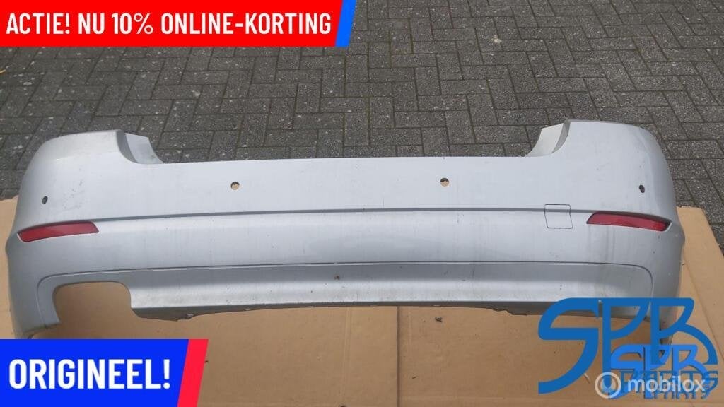Achterbumper BMW 5-SERIE F10 LIMOUSINE ZILVER 51127184781, Arrière, Utilisé, BMW, BMW
