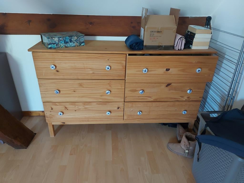 Commode, Ophalen, 100 tot 150 cm, 5 laden of meer, Zo goed als nieuw