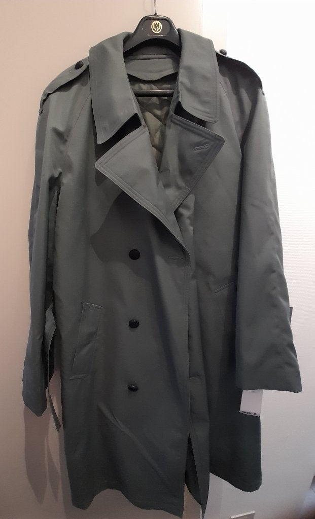Belgian Defense, reglementaire regenjas, nieuw, Kleding | Heren, Jassen | Winter, Ophalen of Verzenden, BEL DEF, Groen, Maat 56/58 (XL)