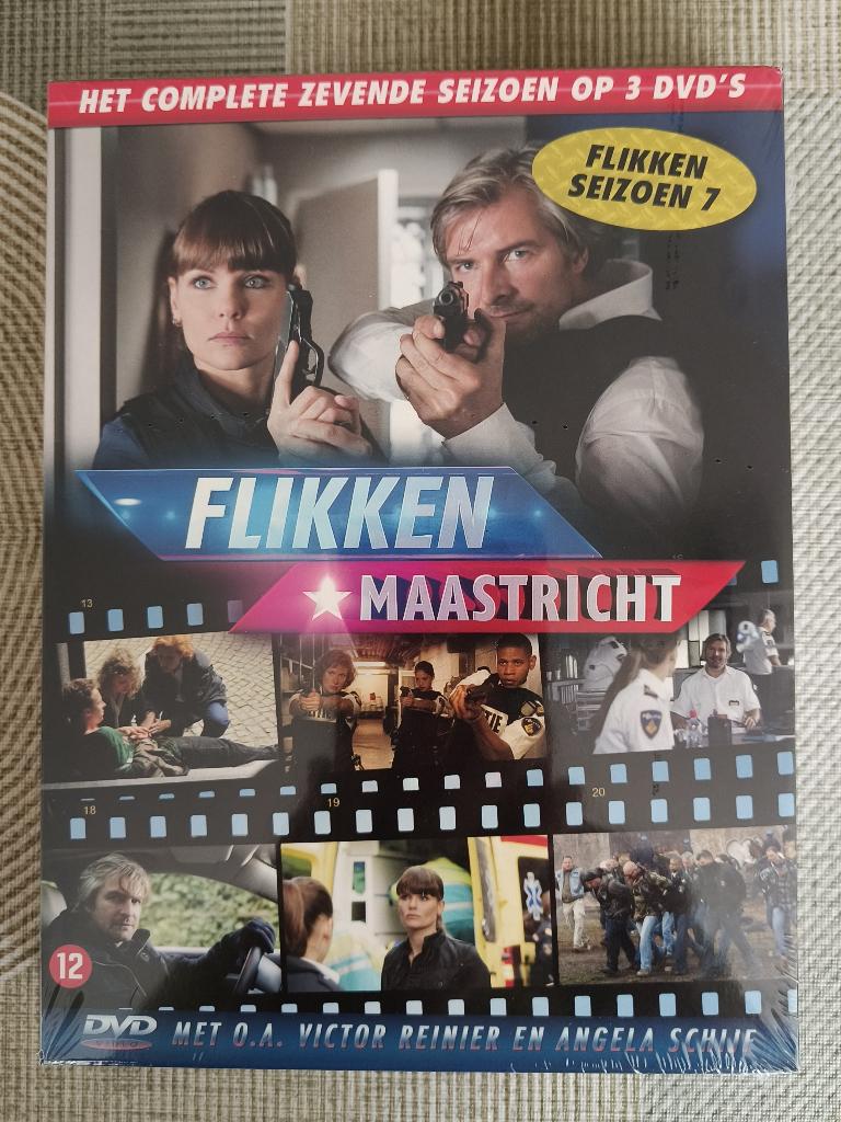dvd Flikken Maastricht seizoen 7, Cd's en Dvd's, Ophalen, Boxset, Actie en Avontuur, Nieuw in verpakking
