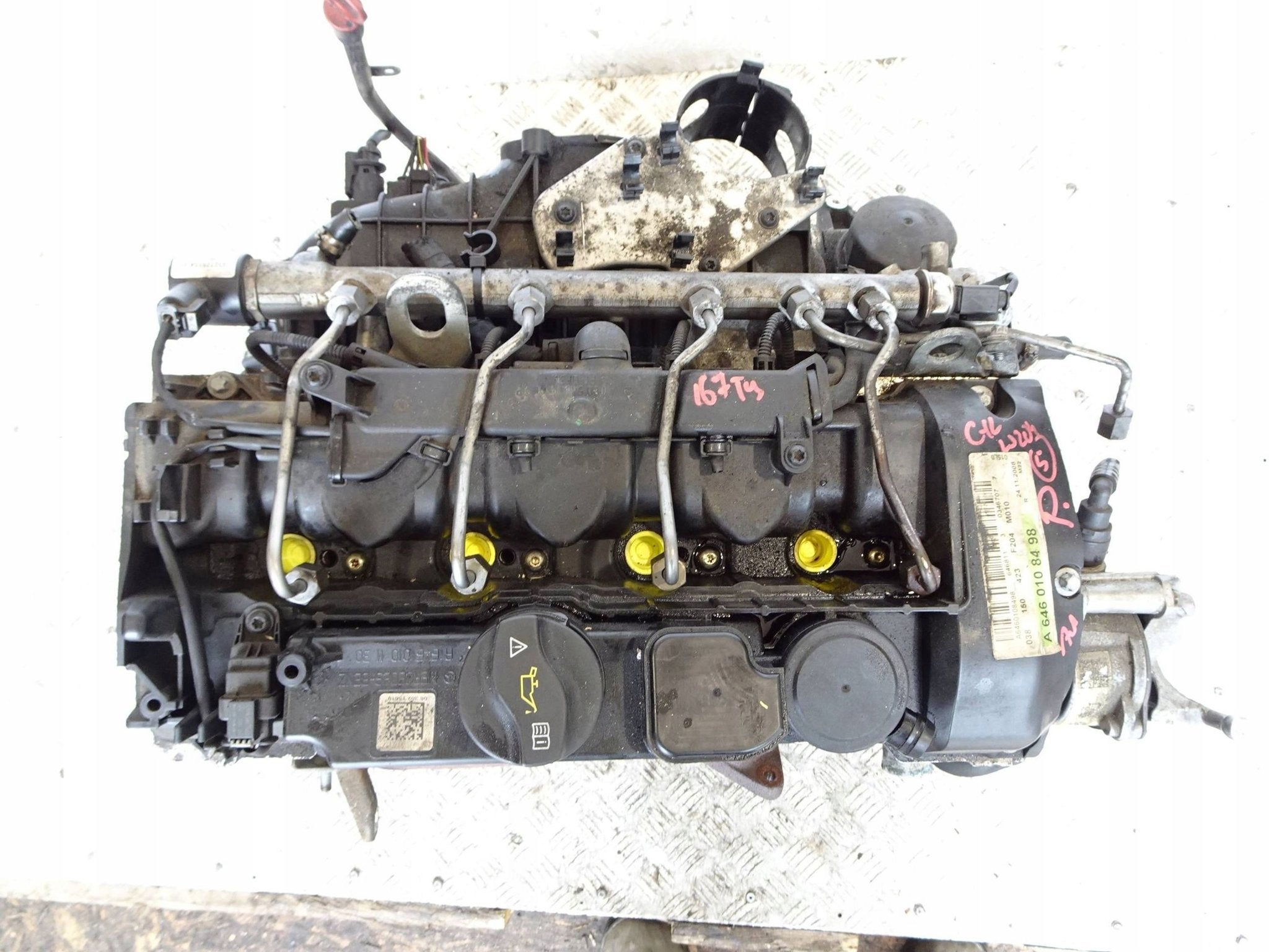 Moteur M156985 Complet MERCEDES-BENZ C-CLASS, Autos : Pièces & Accessoires, Envoi, Utilisé, Skoda