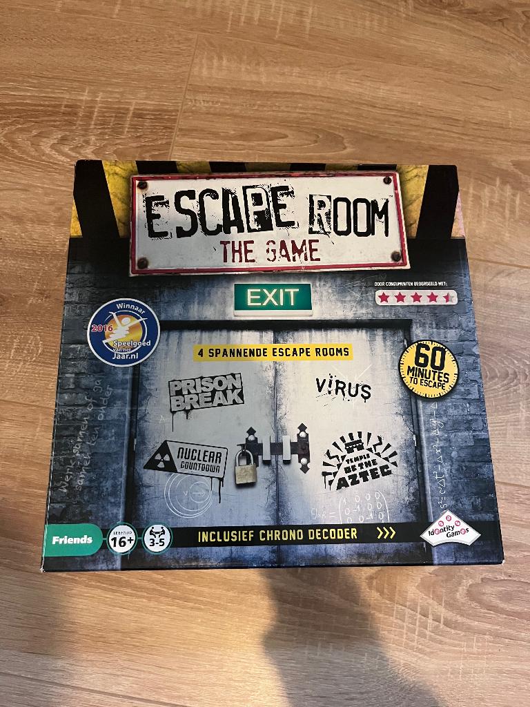 Escape room the game, Hobby en Vrije tijd, Ophalen, Gebruikt, Identity Games