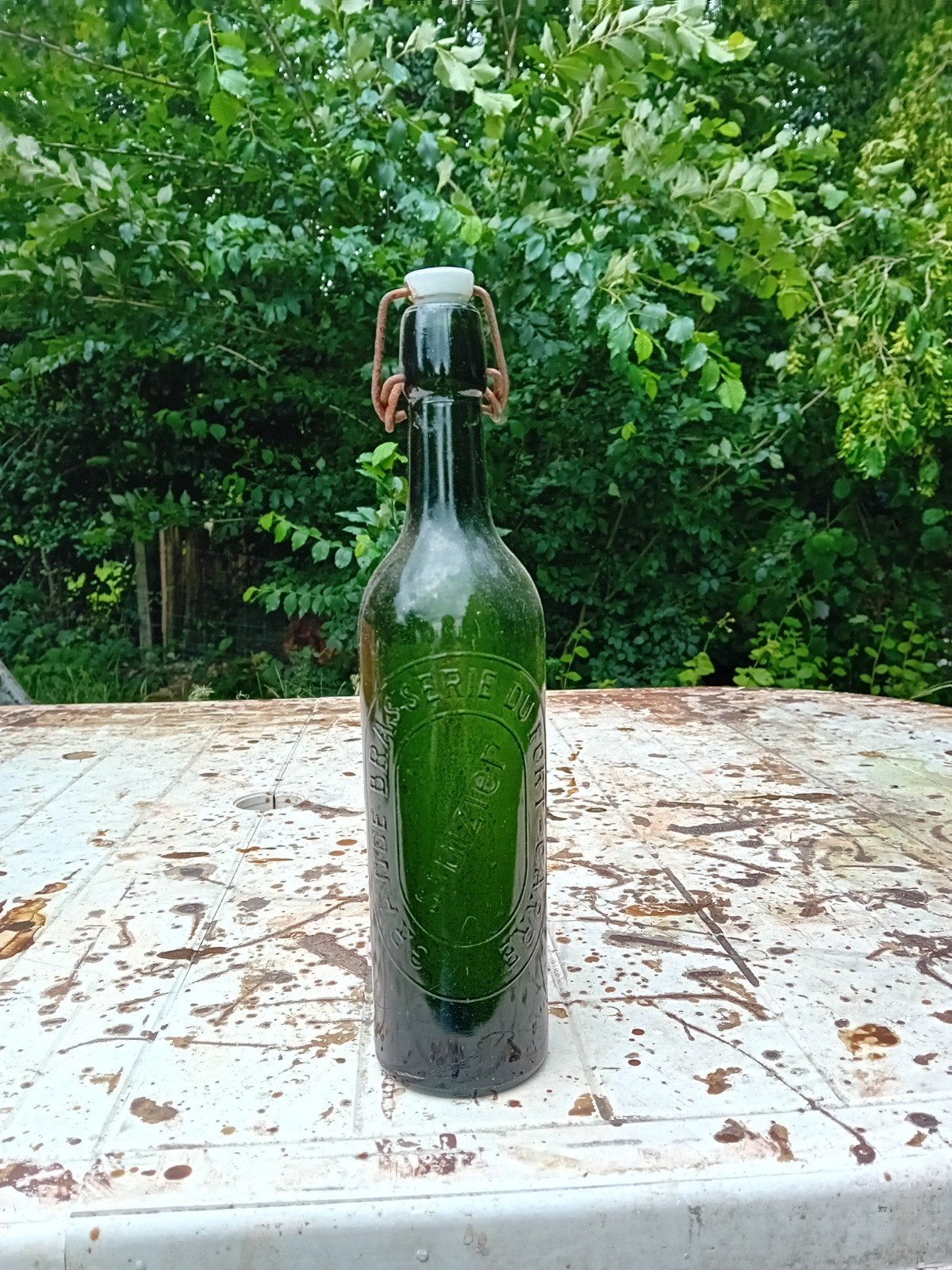 Ancienne brasserie de bouteilles de bière vintage Fort du Ca, Collections, Enlèvement ou Envoi