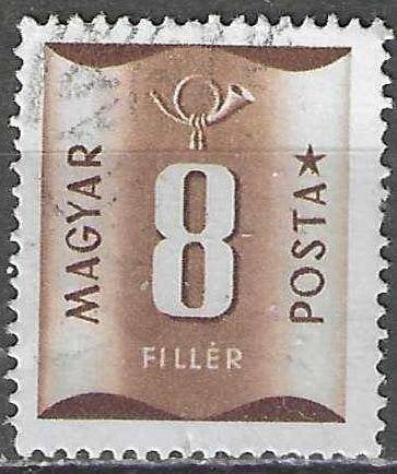 Hongarije 1952 - Yvert 187TX - Takszegel - 8 fi. (PF), Postzegels en Munten, Verzenden, Postfris