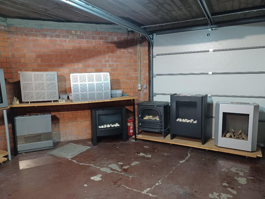 Gaskachels, Gas, Ophalen of Verzenden, Zo goed als nieuw, Vrijstaand