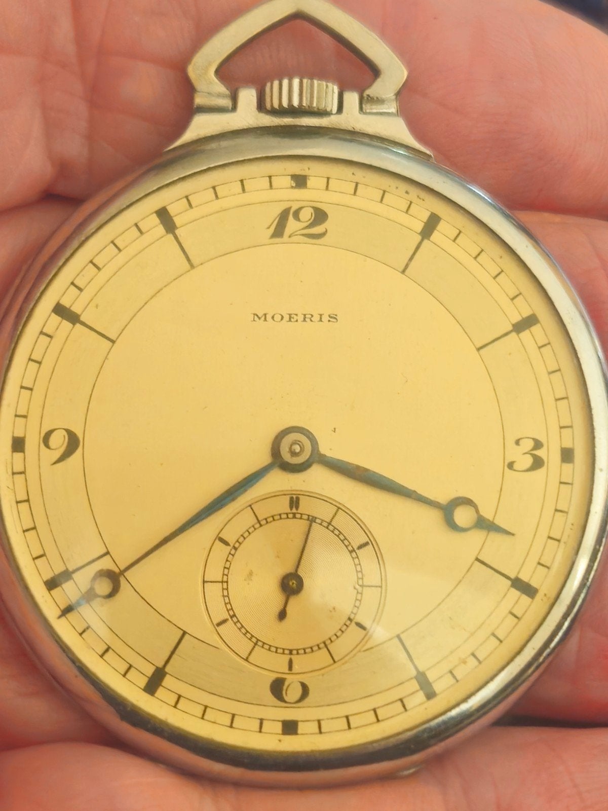 montre gousset Moeris art déco 1930, Enlèvement ou Envoi