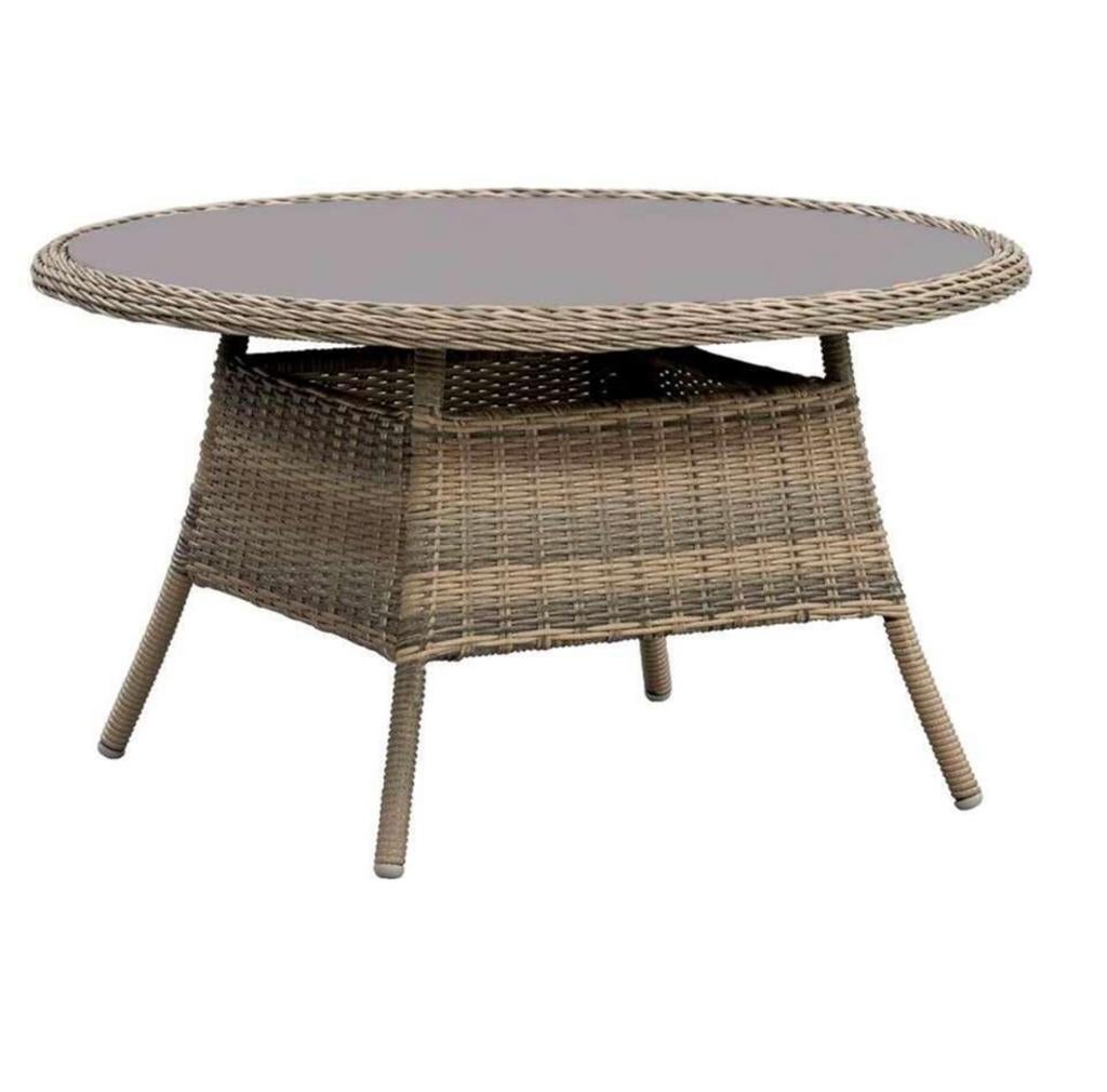 Tuintafel NIEUW IN DE DOOS, Tuin en Terras, Tuintafels, Ophalen, Nieuw, Rond, Wicker
