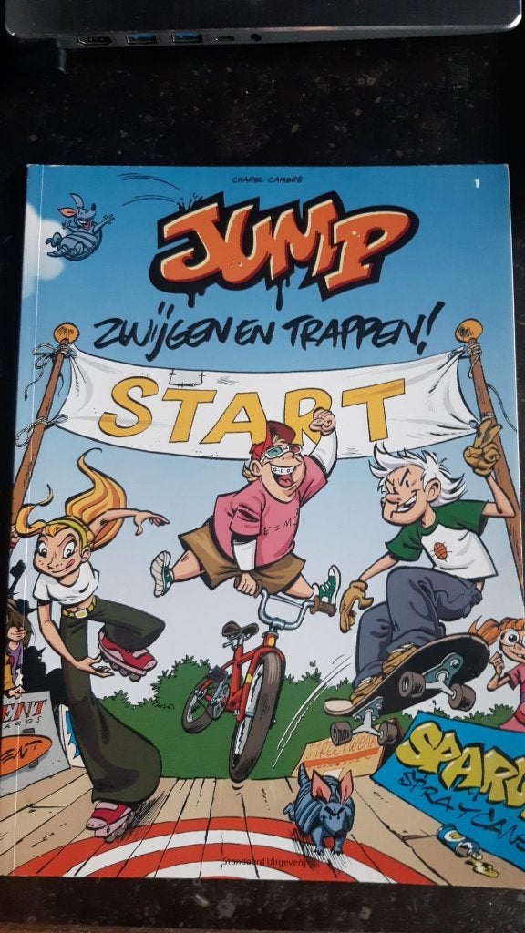 Jump 1 - Zwijgen en trappen!, Enlèvement, Comme neuf