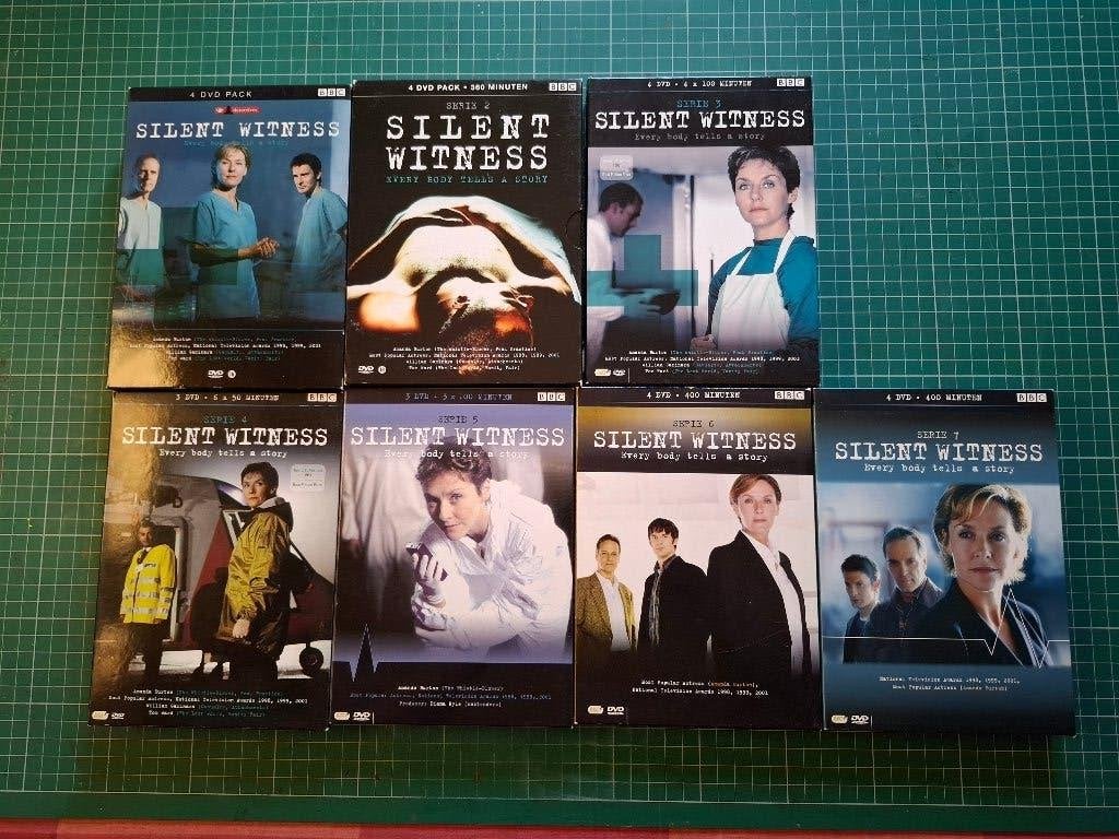 Dvd silent witness, Cd's en Dvd's, Ophalen, Vanaf 16 jaar, Misdaad, Nederlands