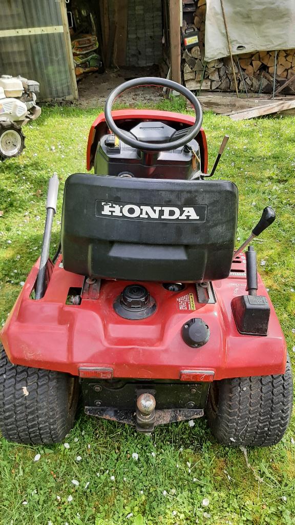 TRACTEUR JARDIN HONDA HT3813 plus remorque, Enlèvement, Utilisé, Honda