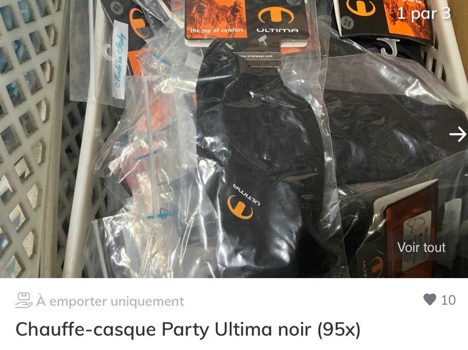Chauffe casque ultima pour cyclisme ou sport exterieur, Sports & Fitness, Cyclisme, Enlèvement ou Envoi, Comme neuf, Casque
