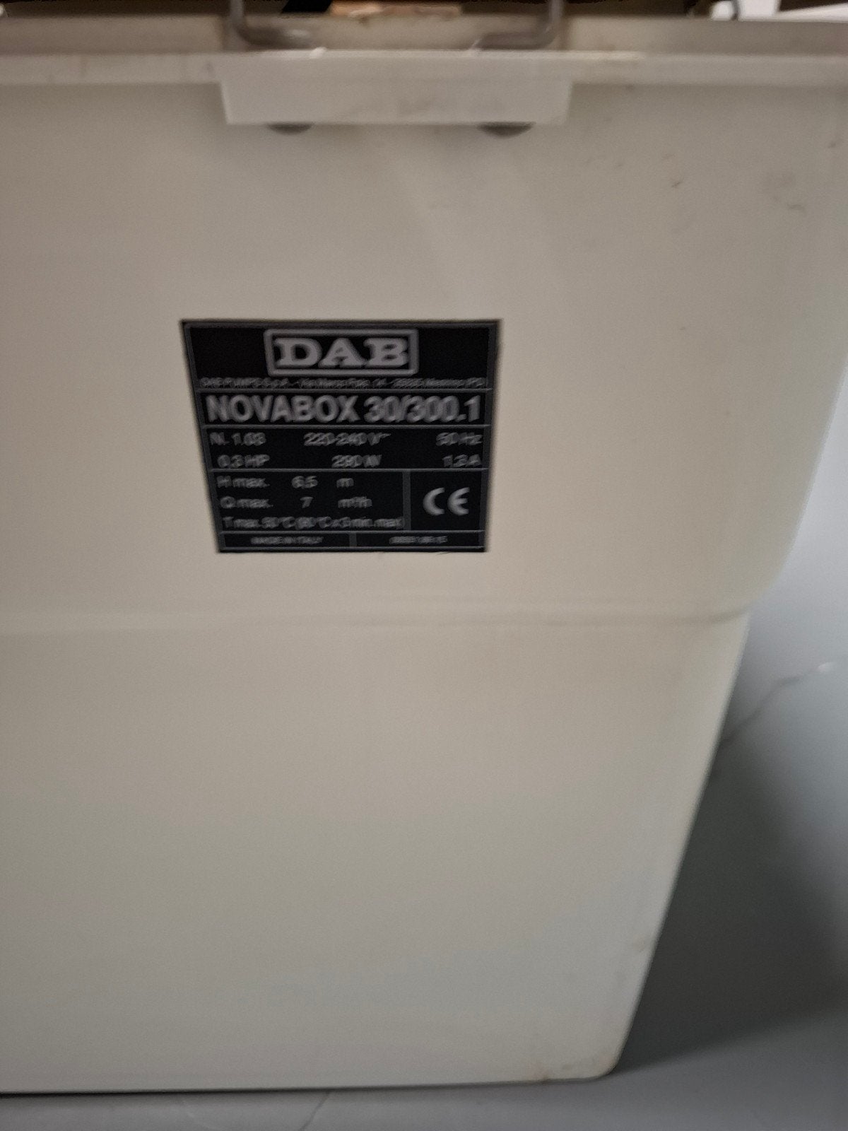 novabox vuilwater, Jardin & Terrasse, Enlèvement
