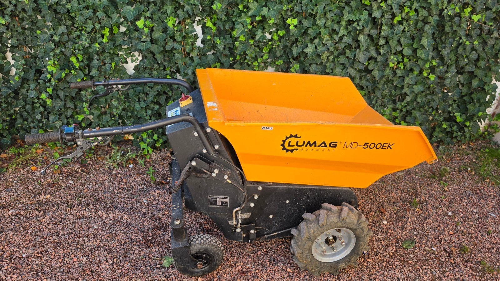 accu minidumper / motorkruiwagen– 500 kg, Ophalen, Gebruikt