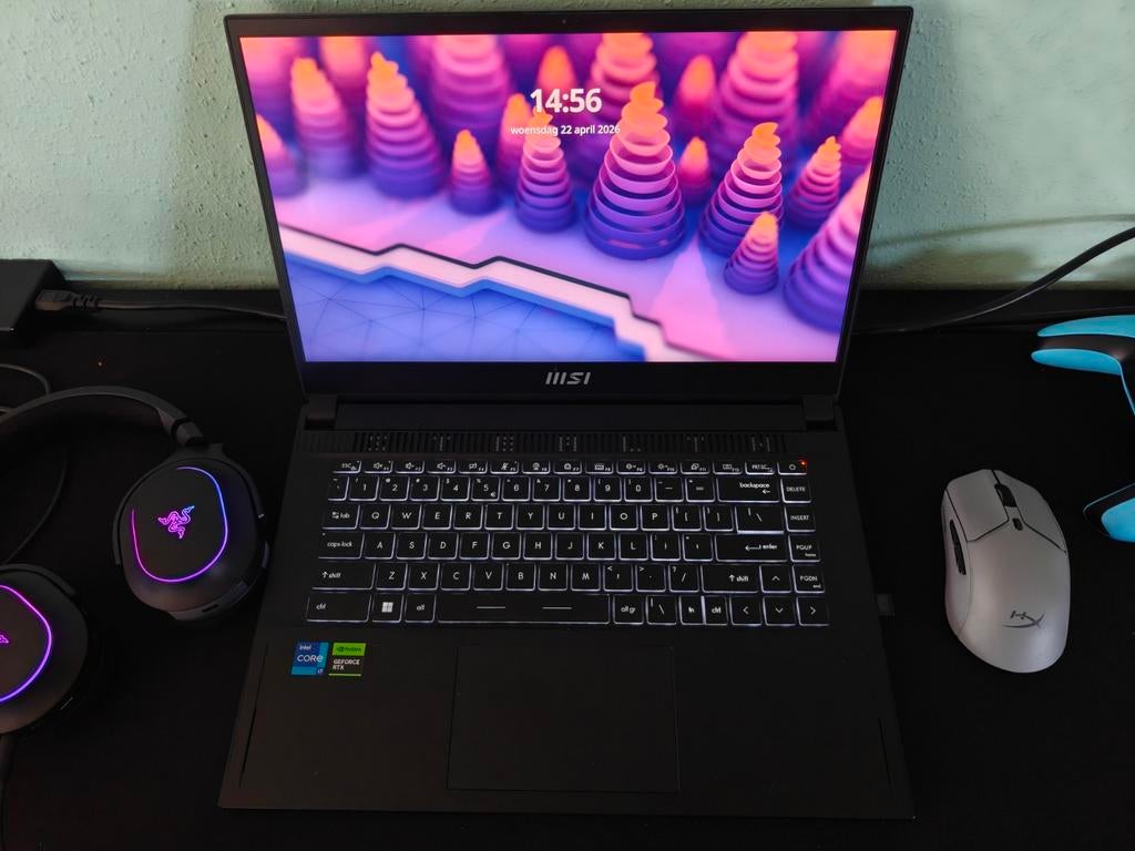 MSI Stealth 15 A13VF 4K - i7 - 4060 MAX-Q, Ophalen, Zo goed als nieuw, 2 TB, Gaming