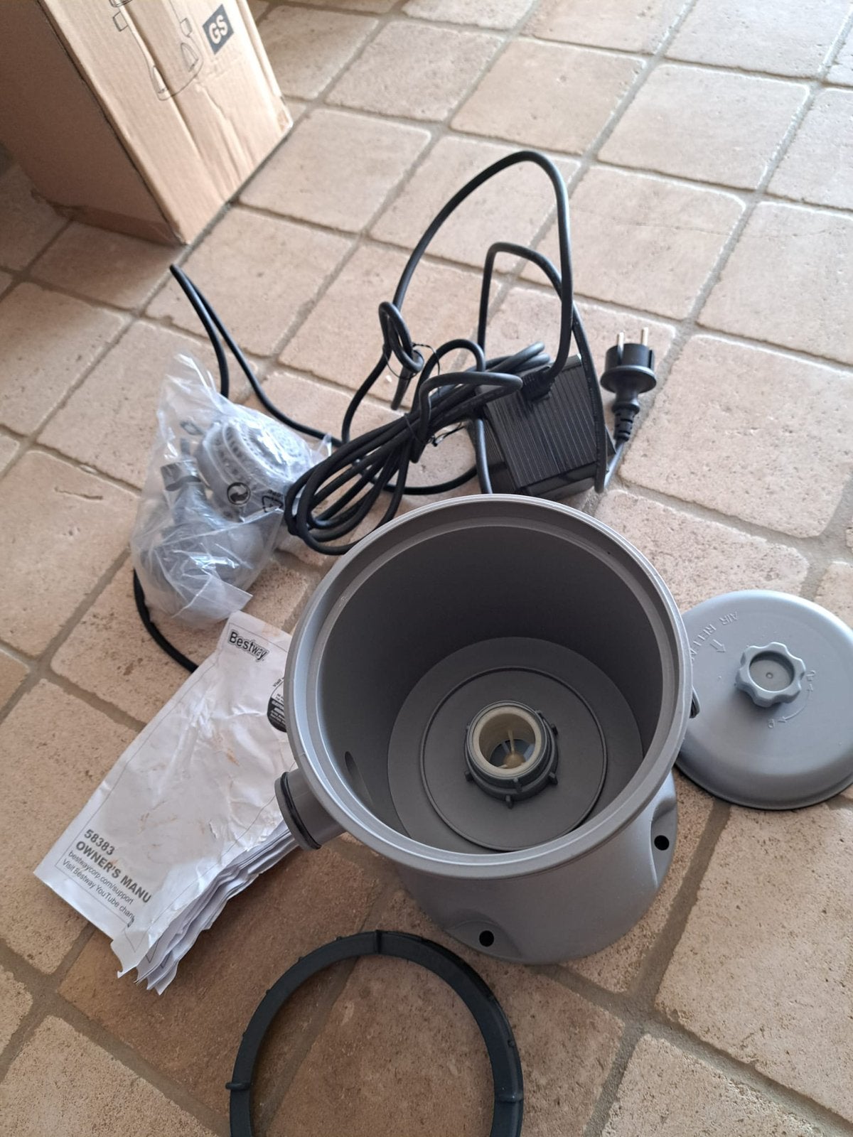 Zwembadfilterpomp nieuw nog in verpakking, Tuin en Terras, Vijver-toebehoren, Ophalen of Verzenden, Nieuw