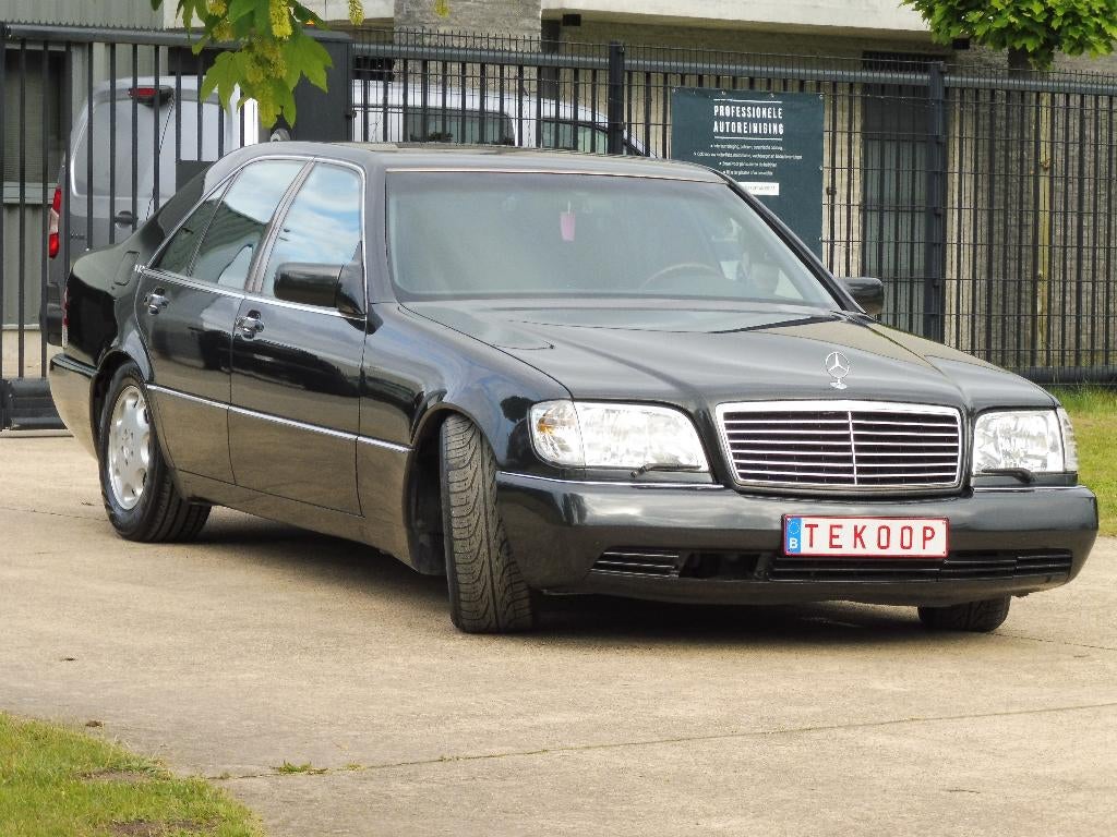Mercedes-Benz, 600SE, V12, 1991, Pre-Facelift, 69000km, ..., Auto's, Mercedes-Benz, Automaat, 4 deurs, Achterwielaandrijving, Lederen bekleding