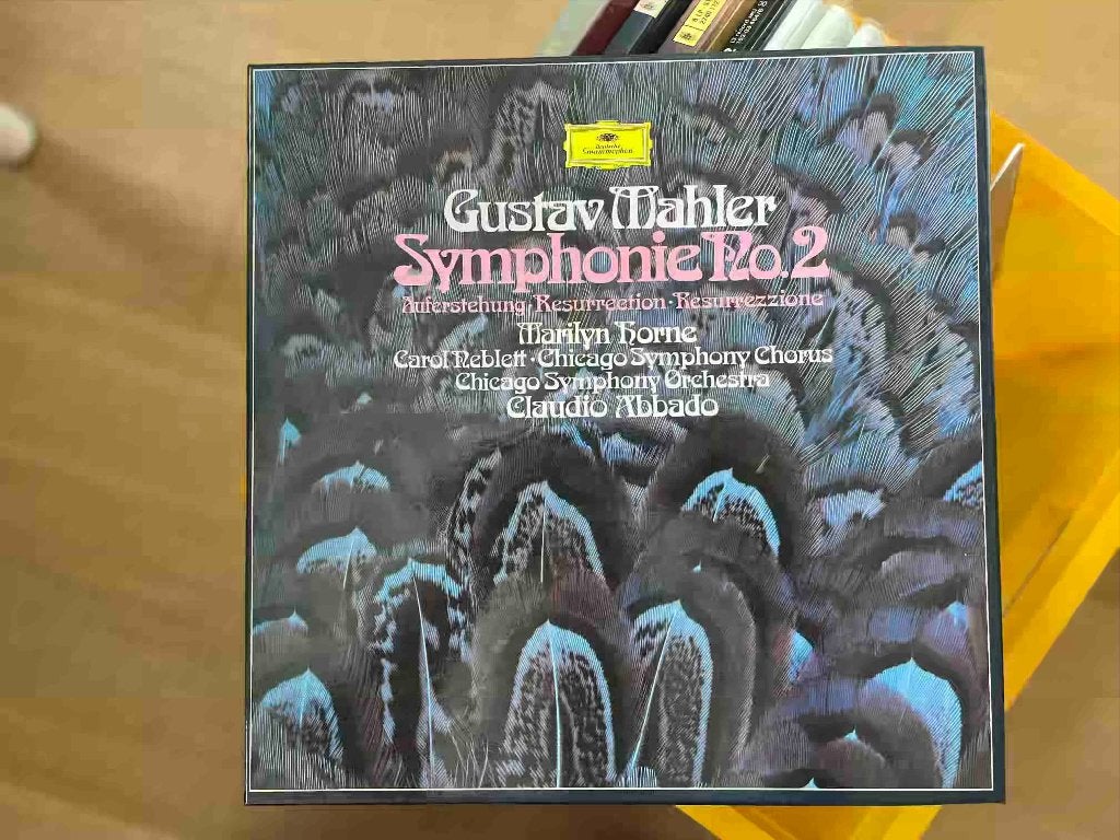 Mahler — Symfonie nr. 2 'Resurrection', Abbado/Chicago 3 LP, Cd's en Dvd's, LP, Symfonie, Mahler, Ophalen of Verzenden