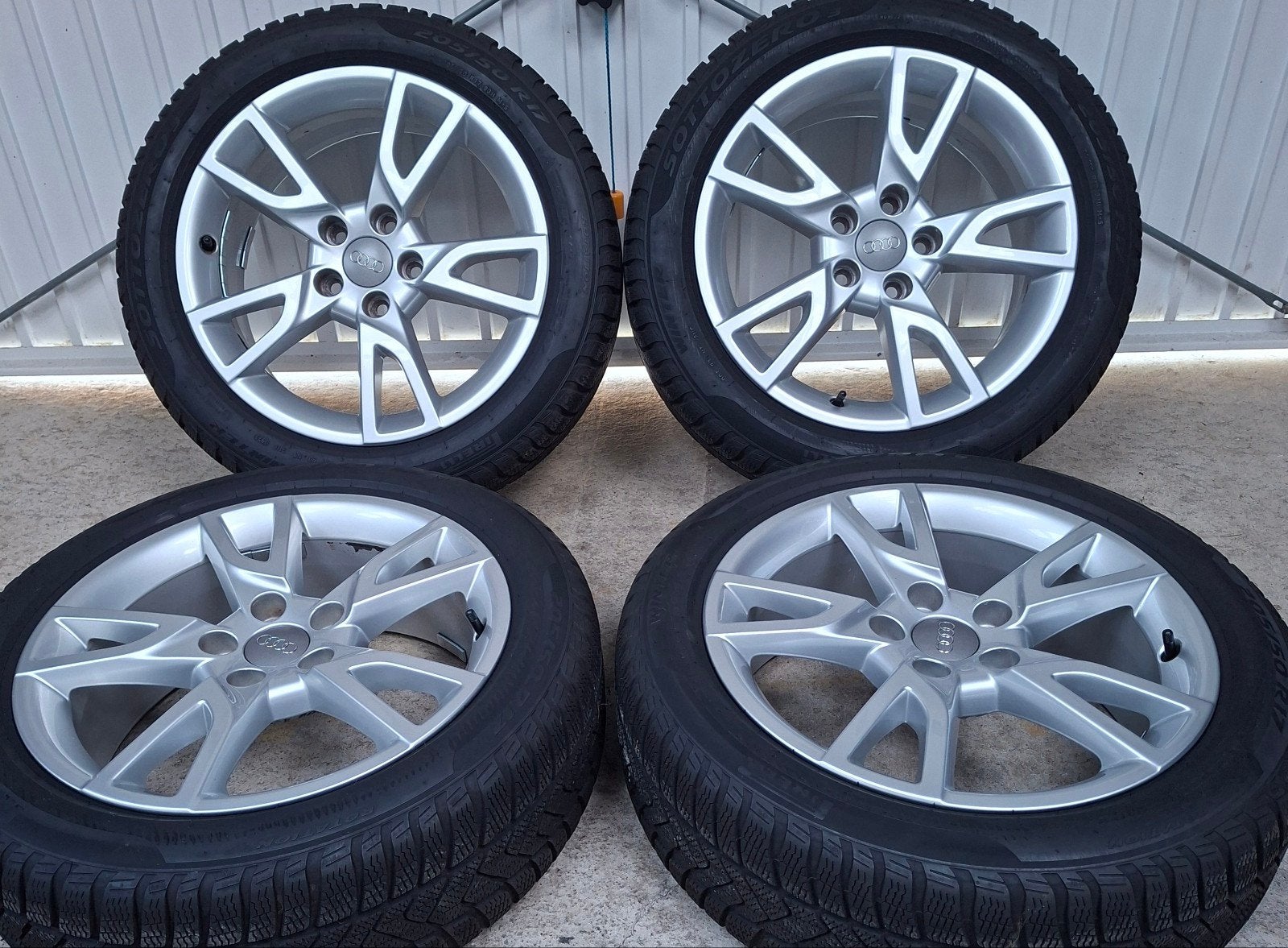 Jantes 5x112 , 17 pouces , pneus hiver, Ophalen, 17 inch, Winterbanden, Band(en)