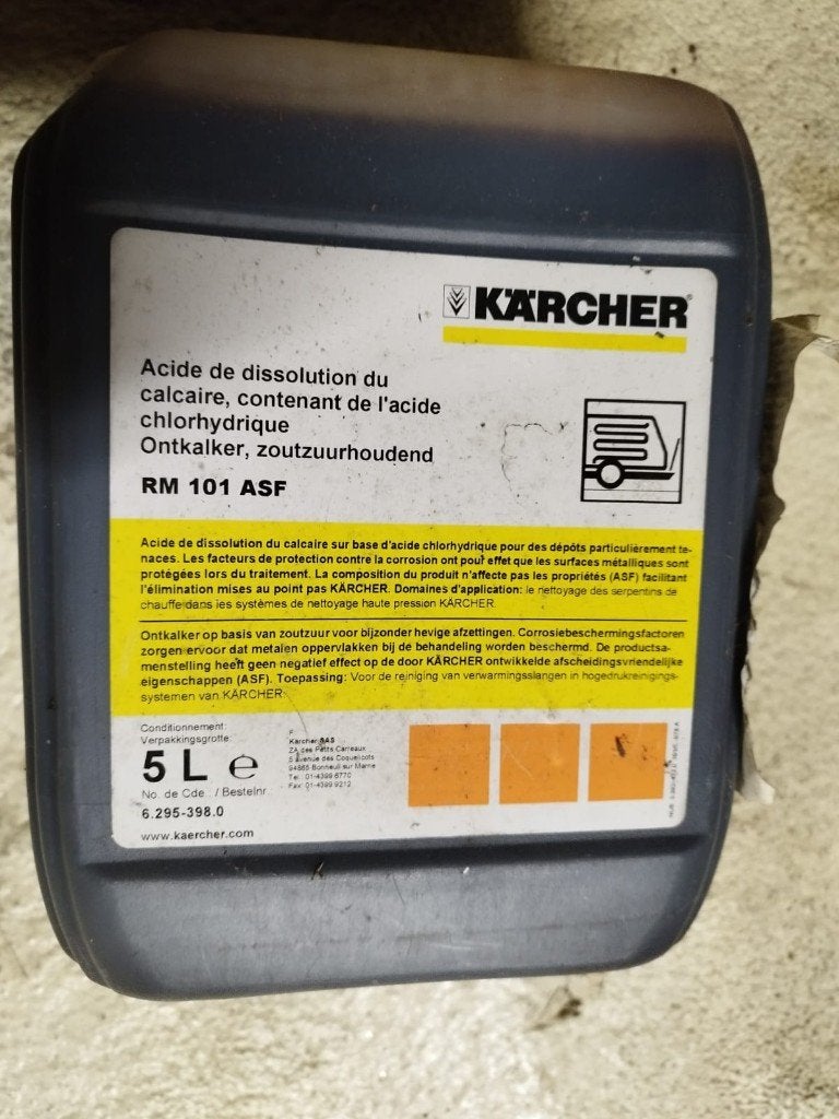 Ontkalker zoutzuurhoudend van Karcher  RM101, Ophalen, Nieuw, Karcher
