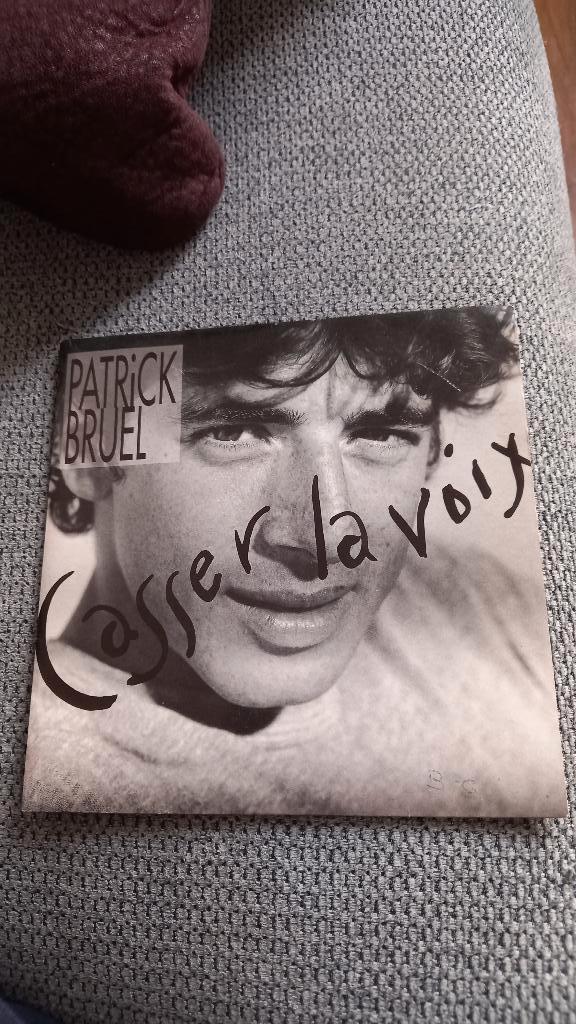 Vinyl (45t) Patrick bruel "casser la voix ", Enlèvement, Comme neuf