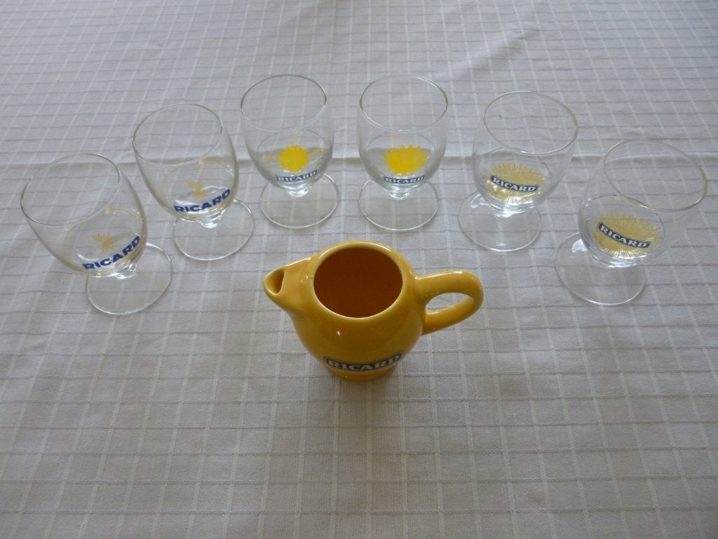 ricard setje, Verzamelen, Ophalen of Verzenden, Zo goed als nieuw