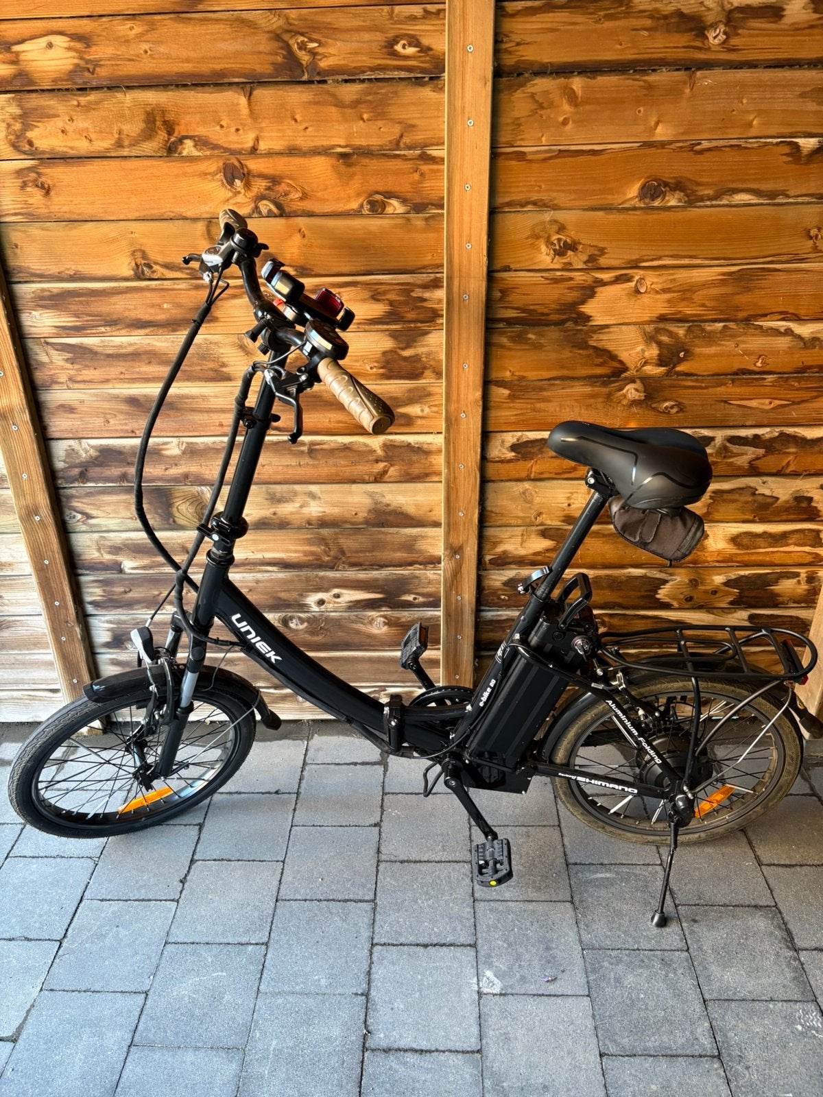 Vélo pliant électrique UNIEK, Vélos & Vélomoteurs, Enlèvement, Comme neuf