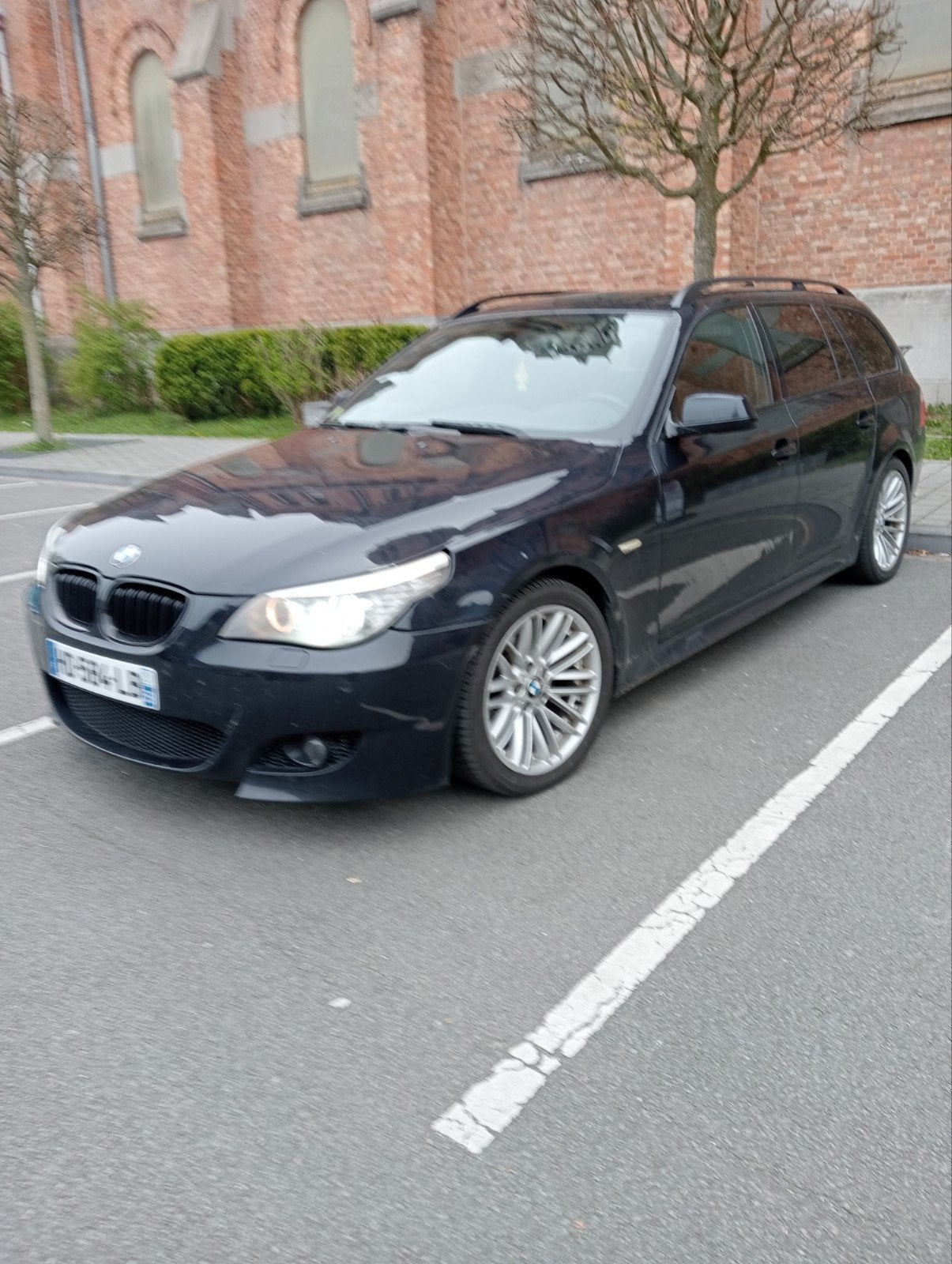 Bmw 520D Pack M Année 2010, Autos, Cuir, Euro 5, Boîte manuelle, Noir