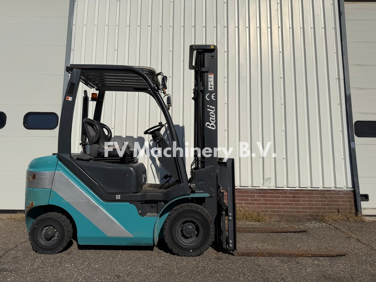 Chariot élévateur Baoli KBD15 (2020), Enlèvement