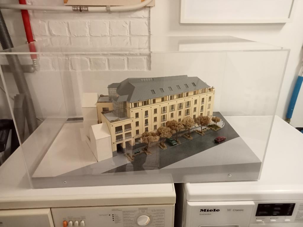Plexi-architectuurmodel, Hobby en Vrije tijd, Modelbouw | Overige, Ophalen, Gebruikt