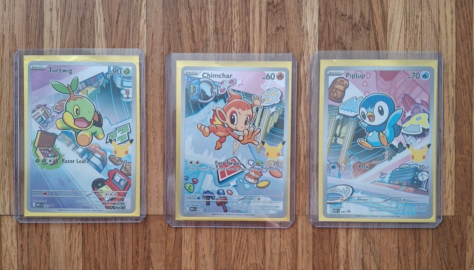 Pokémon-First Partner-Series 1-Turtwig, Chimchar, Piplup, Ophalen of Verzenden