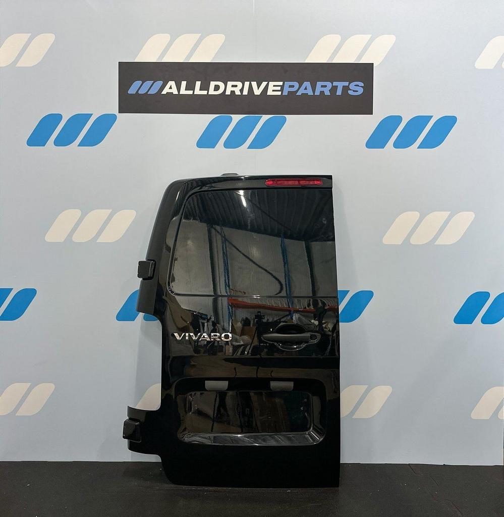 Opel Vivaro Achterdeur links dicht zwart 9811895280, Gebruikt, -, Deur, -