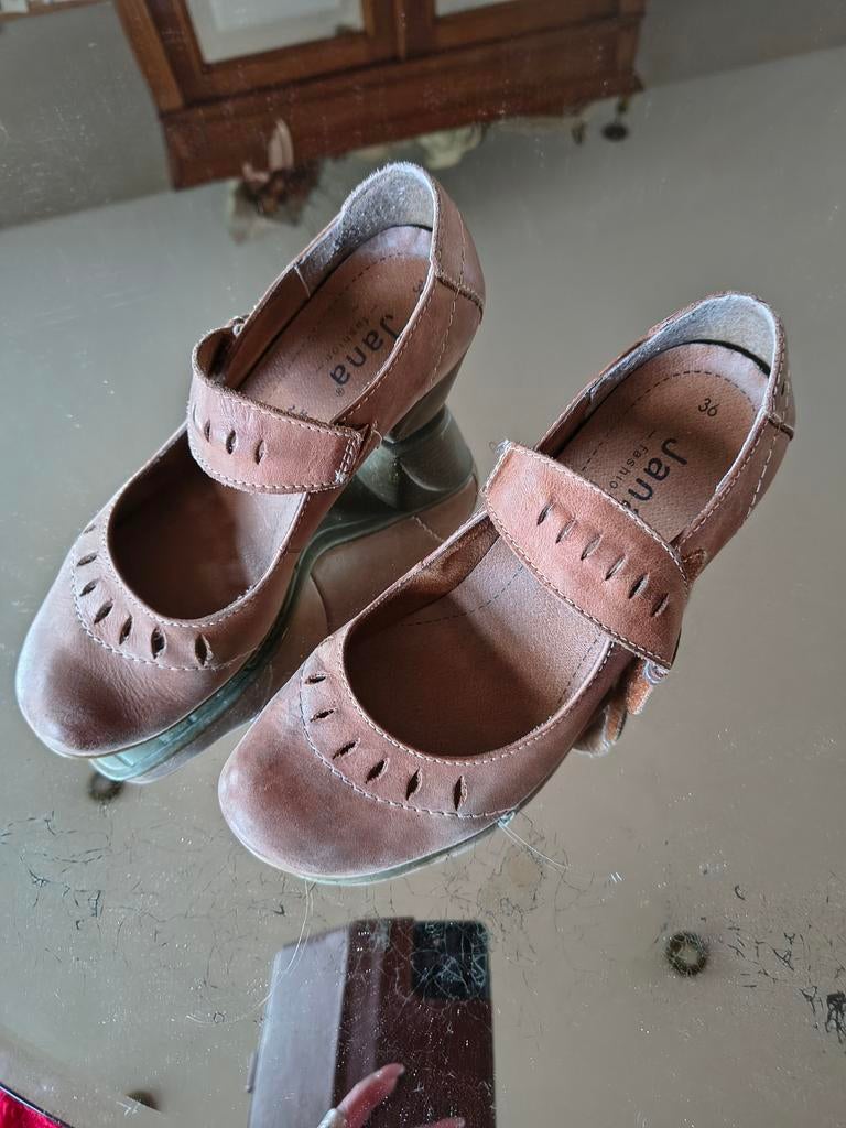 Bruine comfortabele pumps hak 5cm, Kleding | Dames, Ophalen, Pumps
