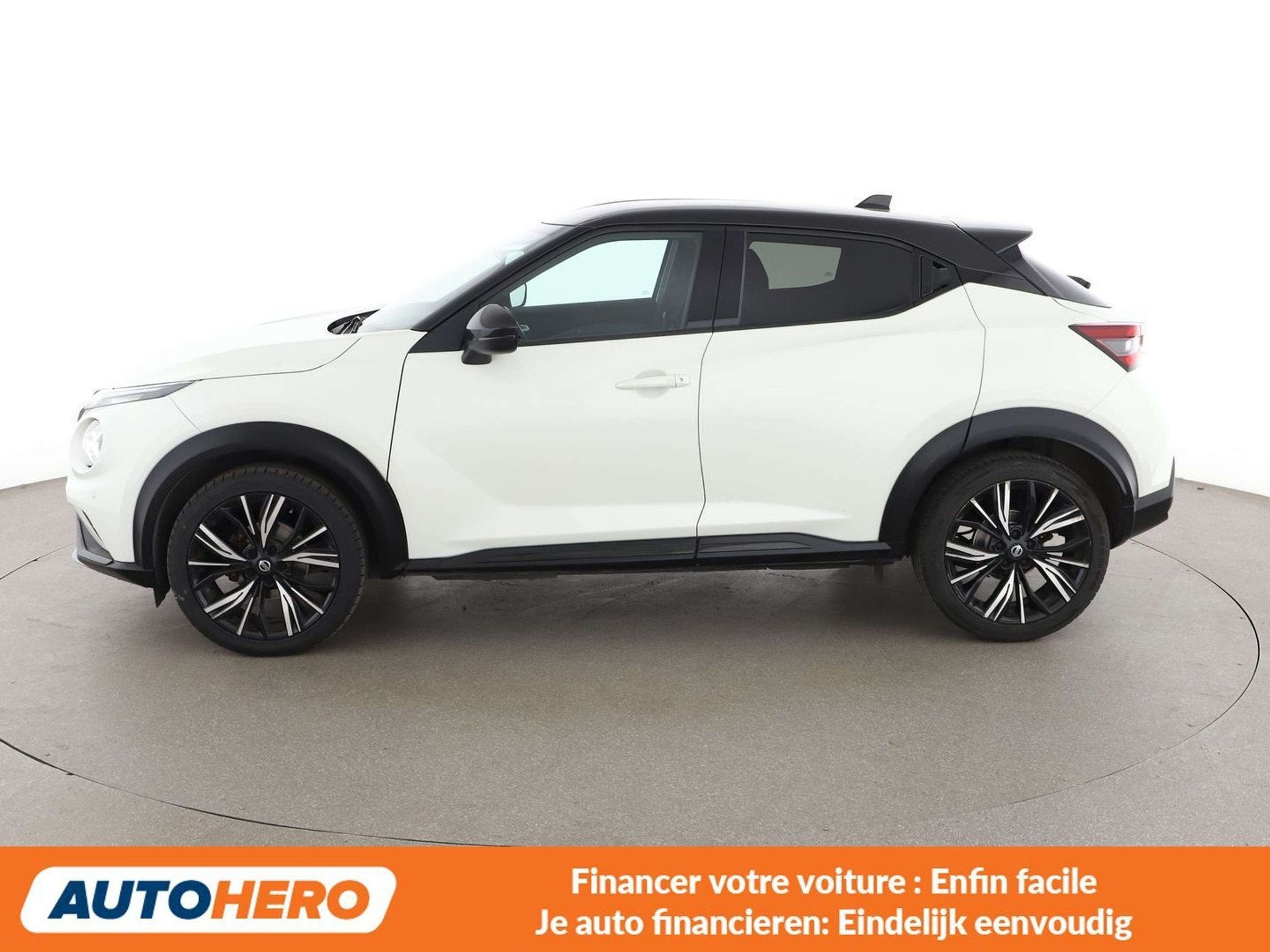Nissan Juke 1.0 DIG-T N-Design (bj 2021, automaat), Stof, Gebruikt, Wit, 5 zetels
